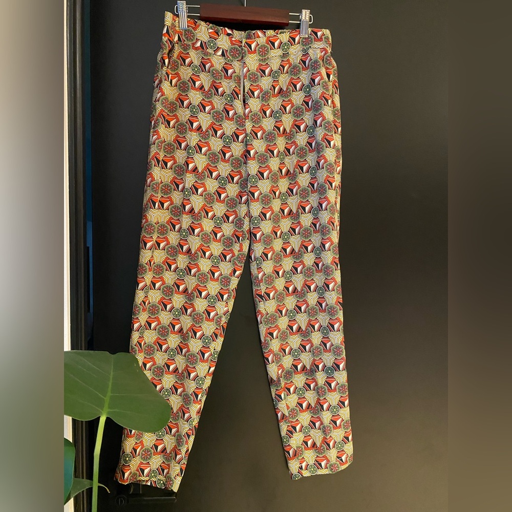 Stylish Geometric Patterned women’s Pants
French brand : Ema Blue ´s
Size M